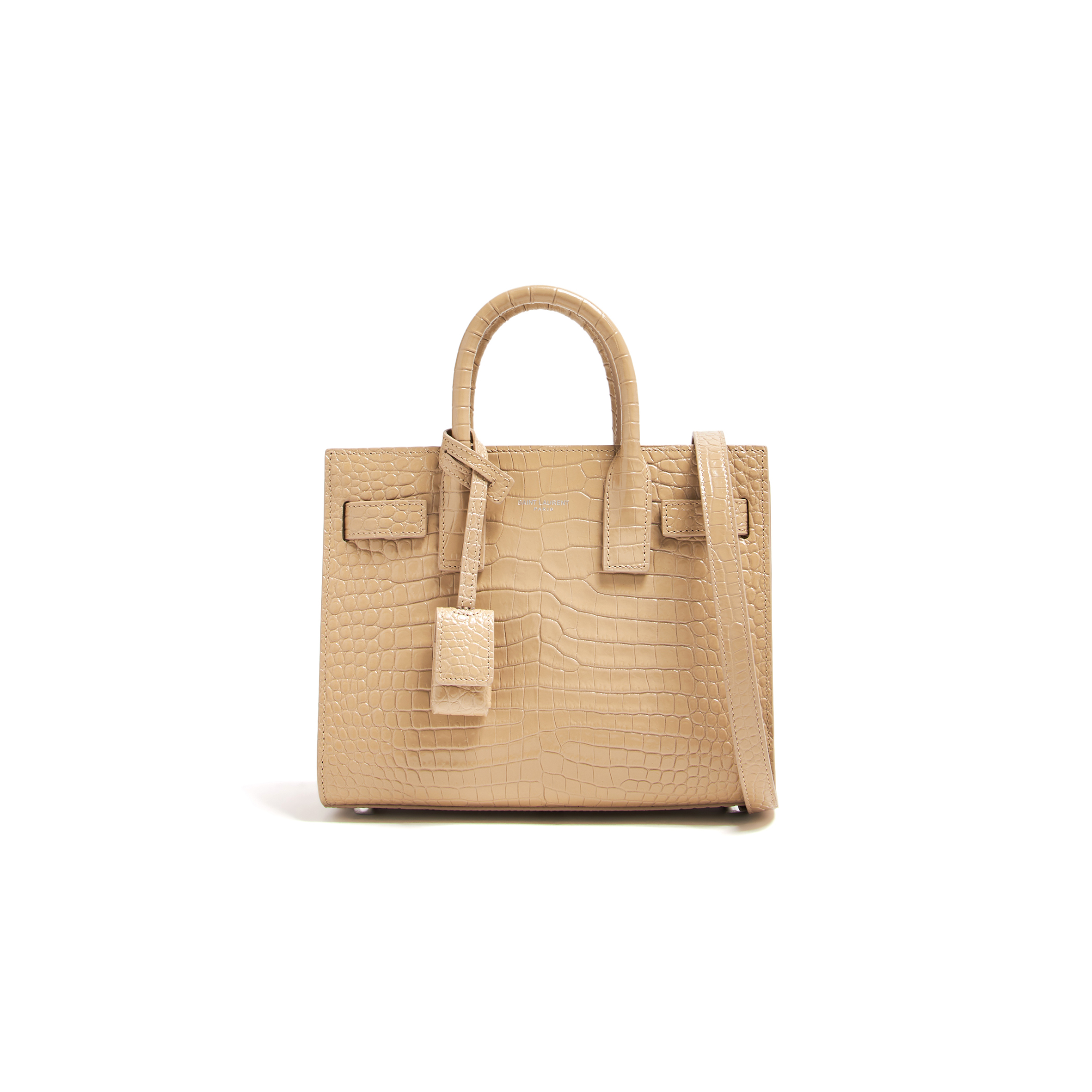 YSL BABY SAC DE JOUR CROC EMBOSSED 392035DND1N2721 (22*18*10.5cm)